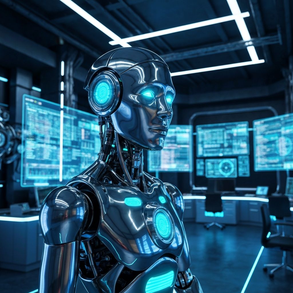 Advanced AI Robot - Amez Labs Innovation